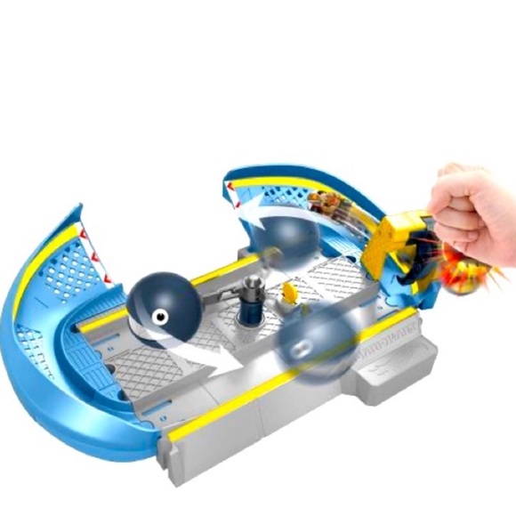 Mattel Hot Wheels Super Mario Kart Chain Chomp Track Set. - Picture 9 of 14
